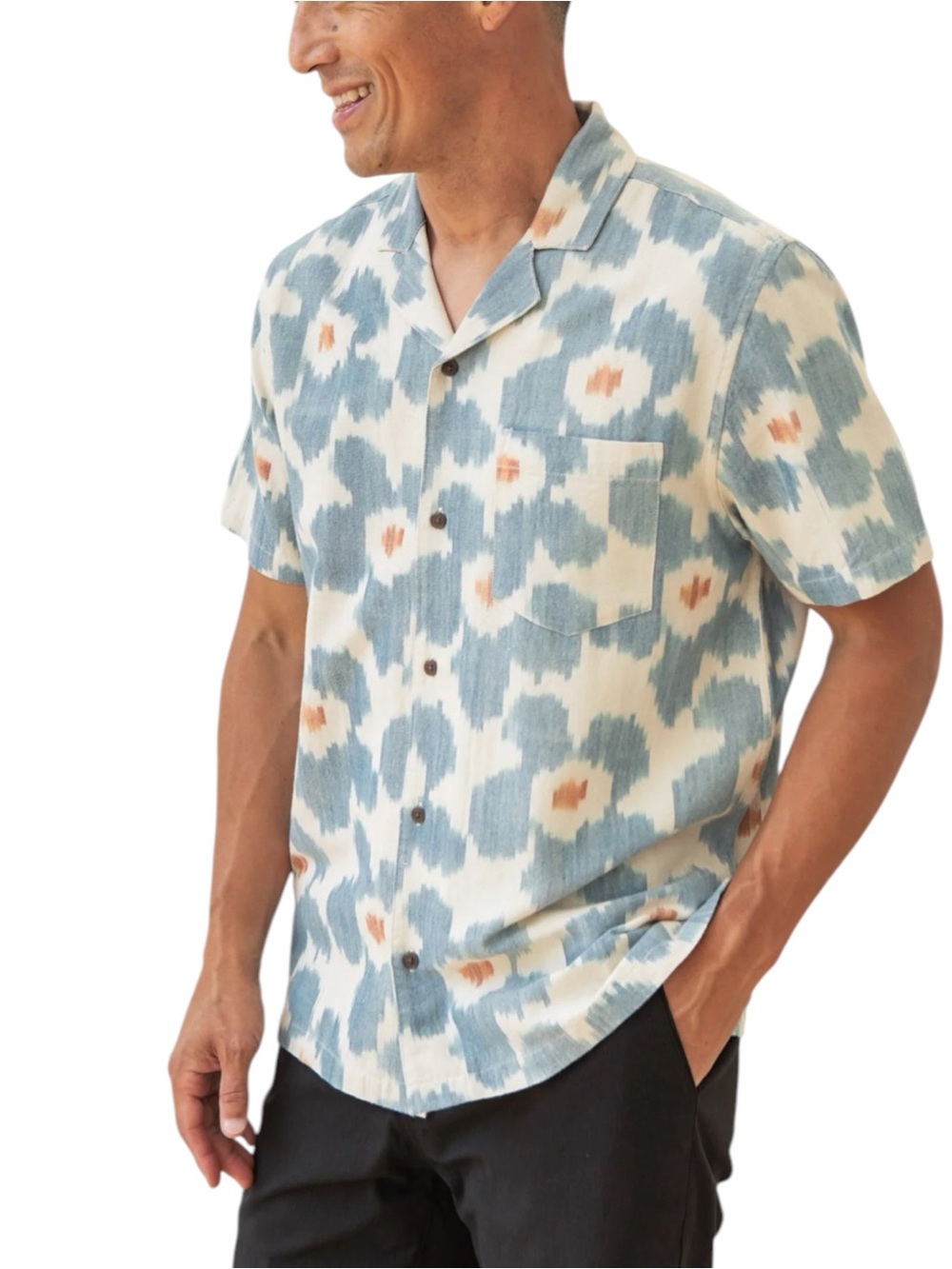 Bridge and Burn The Bodie Shirt Men’s Size Medium Quiet Luxury Preppy